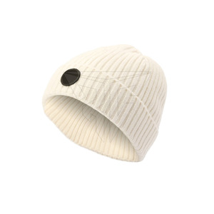 Comfortable High Quality 100% Cotton Winter <b>Beanie</b> Hats with Custom Logo Breathable <b>Waterproof</b> Unisex Adults Wholesale - Product Image 1