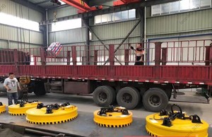 新しい高効率電磁リフティングマグネット、安全リフト機能付き、スクラップ金属処理用、耐荷重<span class=keywords><strong>1000kg</strong></span> - Product Image 4