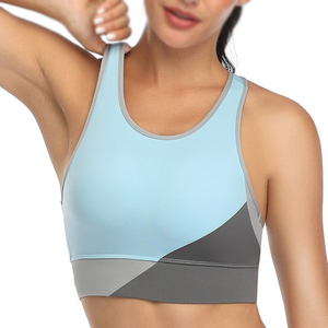 Women's High Support Sports <b>Bra</b> Shockproof Quick Dry Yoga Gym Running Seamless Workout Fitness <b>Bra</b> Four-Way <b>Stretch</b> 100% - Product Image 1
