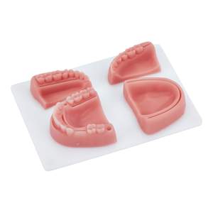 Almohadilla de sutura oral 3D dental, modelo de sutura de silicona de 32 mm de grosor, agarre ergonómico manual para práctica de entrenamiento con instrumentos quirúrgicos - Product Image 1