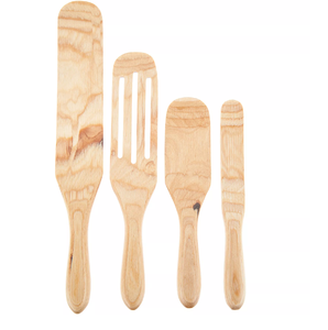 Bois levain Spurtle Remuer Bâton Pain Spatule Outil Fouet Naturel Résistance À L'humidité Teck Spurtles Outils De Cuisine - Product Image 6
