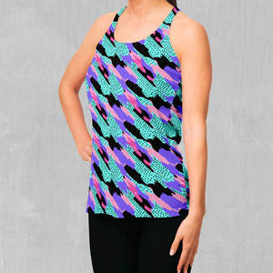 Camisetas sin Mangas para Mujer Sublimadas Personalizadas al por Mayor, Ropa Deportiva Transpirable de Secado Rápido de Poliéster/Algodón para Mujer - Product Image 4