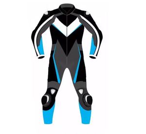 Combinaison de course en cuir pour motocyclette personnalisée 1 et 2 pièces certifiée CE, vêtements de sport de grande taille avec protections blindées - Product Image 2