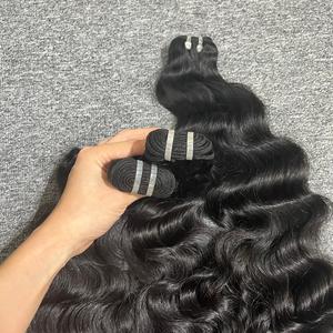 Virgen Vietnam pelo vietnamita 18 pulgadas primavera Curl encaje Base peluca para mujeres negras para encaje marrón claro de alta calidad - Product Image 1