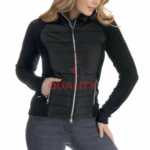 Veste d'équitation 2025 tissu extensible respirant imperméable premium élégant vêtements de sport d'équitation femmes veste de cheval - Product Image 3