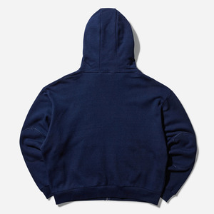 Premium <b>Wool</b>/Nylon Zipper-up Hoodie Regular Fit Unlined Soft Fleece Lining Customizable Colors for TWILL SPORTS Streetwear - Product Image 2