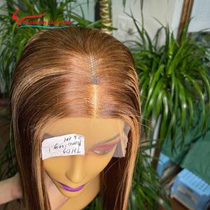 <b>Bob</b> <b>Wig</b> Human Hair Extension Bone Straight Lace Closure 2x4 Middle Part <b>Wigs</b> Human Hair Vietnamese <b>Wig</b> - Product Image 2