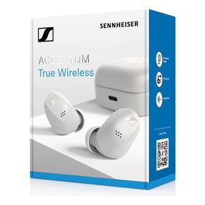 Audífonos Inalámbricos Sennheiser Accentum TWS con Bluetooth y Cancelación de Ruido, Blancos, con Micrófono, Modelo 700263 0927851 - Product Image 2