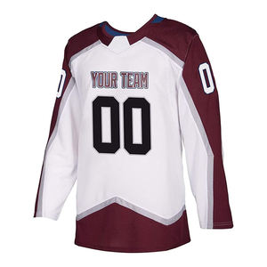 Uniforme de Hockey sobre Hielo de Alta Calidad, Ropa Deportiva de Manga Larga, 100% Poliéster, Ligero, de Secado Rápido, Antibacteriano, Servicio OEM - Product Image 6