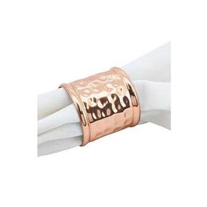 Laiton Solide Métal Conception Irrégulière Rond De Serviette À La Main Style Unique Vaisselle Décoratif Royal Rond De Serviette - Product Image 6
