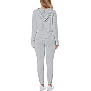 Ensemble de survêtement de sport personnalisé en gros pour femmes et unisexe, poids lourd, écologique, séchage rapide, respirant, 100% coton - Product Image 5