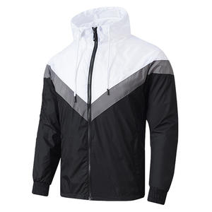 Chaqueta Cortavientos Ligera de Secado Rápido para Primavera/Otoño, Chaqueta Deportiva para Hombre, con Logotipo Personalizado OEM ODM - Product Image 2