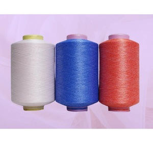 เส้นด้ายโพลีเอสเตอร์แบบมีพื้นผิวสำหรับใช้ถักแบบวงกลมและแบนชุดความร้อนแบบบิด75/108เขา - Product Image 1