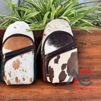 Nouveau cuir de vachette fabriqué à la main en plein air unique épaule poitrine sac Western cheveux sur cacher en cuir véritable cyclisme sport sacs à bandoulière