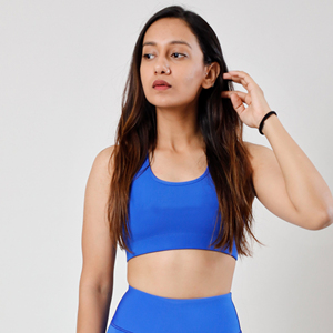 Sujetador deportivo ligero y mallas para mujer Sujetador de fitness cómodo para gimnasio Correr Yoga Entrenamiento Top transpirable de alto impacto - Product Image 4