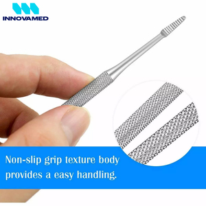 Ensemble d'outils professionnels de podologie et de pédicure en acier inoxydable pour le traitement des ongles incarnés, instruments de soin des ongles par INNOVAMED - Product Image 6