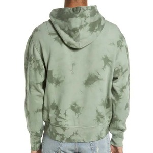 Sudaderas con capucha para hombre 400GSM con logotipo personalizado, jersey en blanco de gran tamaño con diseño OEM y MOQ bajo, sudaderas con capucha básicas de algodón a la moda para hombre - Product Image 2