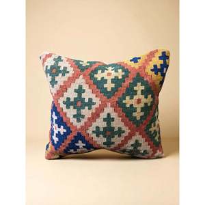 Funda de Cojín Kilim Turco Vintage de Imaco Rugs, 40 cm x 40 cm, 0.0 g, para Asientos y Almohadas - Product Image 4