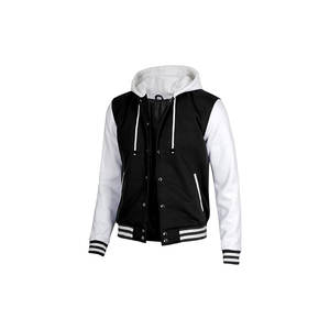 Chaqueta Varsity de Béisbol para Hombre, Estilo Bomber, Diseño 2025, Piel de Oveja Recubierta, Cierre Frontal, Estilo Único - Product Image 4