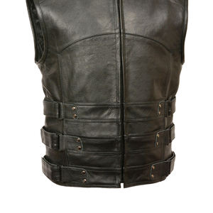 Chaleco de Cuero Tejido para Hombre de Primera Calidad, Marca Privada, Impermeable, Cortavientos y Transpirable, Alta Demanda del Cliente - Product Image 5