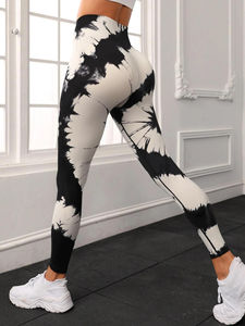 Leggings Fibric Spandex Leggings de qualité supérieure Slim Fit Gym Sublimation Leggings Motif solide Fabriqué par le fournisseur - Product Image 3