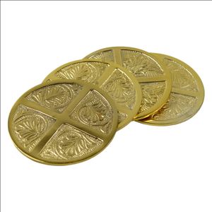 Modern Theme <b>Coaster</b> Best for Home Decor Hotel and Restaurant Decor With <b>Gold</b> Plated Finishing <b>Coaster</b> Design - Product Image 4