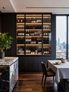 Muebles modulares de madera para cocina, armarios de cocina modernos, color negro, hechos a mano, diseño gratis, china - Product Image 2