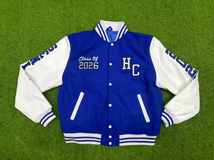 New Arrival Letterman Chenille Embroidered <b>Varsity</b> <b>Bomber</b> <b>Jacket</b> for <b>Men</b> OEM create your own style <b>jackets</b> - Product Image 4