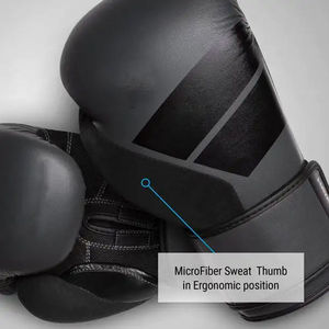 Gants de boxe unisexe professionnels personnalisés dernier cri OEM ODM Star Figure Enterprises en cuir PU Gants de boxe unisexe pour hommes - Product Image 5