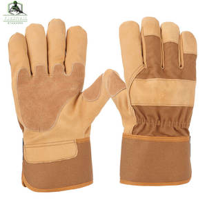 Gants de sécurité en cuir de mouton véritable de haute qualité TACHTICAL STANDARD, protection au travail, personnalisables, sans silicone - Product Image 1