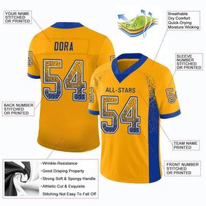 Uniforme de fútbol americano de alta calidad, nuevo diseño, uniforme de fútbol americano personalizado a la venta - Product Image 3