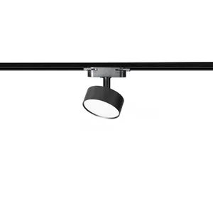 PetrickOrbit Projecteur LED sur rail moderne 30W à puce COB, corps en aluminium et PC, base 2 fils pour éclairage sur rail de supermarché, magasin de vêtements, boutique - Product Image 2