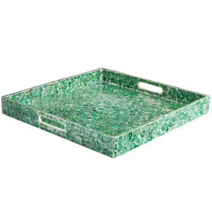 Plateau de service et de rangement décoratif écologique personnalisable en nacre moderne Décoration d'intérieur accrocheuse Vente en gros Vietnam - Product Image 6