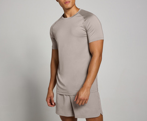 T-shirt de compression sans couture pour homme, tendance, vente en gros personnalisée, séchage rapide, vêtements de sport pour la salle de sport, vêtements de sport pour l'entraînement - Product Image 6