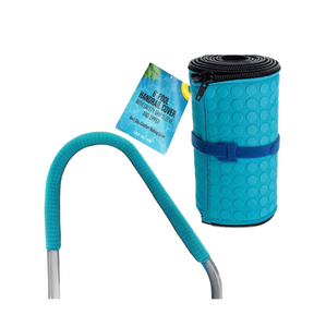 Fourniture de <span class=keywords><strong>piscine</strong></span> Couverture de main courante en néoprène de 6 pieds Teal Antidérapant Poignée de sécurité Fermeture à glissière <span class=keywords><strong>Protection</strong></span> contre la chaleur pour la <span class=keywords><strong>piscine</strong></span> Poignée d'échelle de <span class=keywords><strong>piscine</strong></span> - Product Image 1