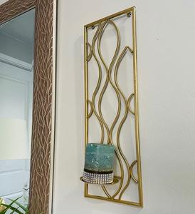 Modern Minimalist <b>Black</b> Wood Wall <b>Candle</b> Sconces Geometric <b>Pillar</b> Candlestick Holders High End Home Hotel Interior Wall Decor - Product Image 6