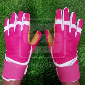 Guantes de Bateo de Béisbol Profesionales Ligeros de Cuero Vacuno Cabretta Hechos a Medida al por Mayor, Color y Logotipo Personalizables - Product Image 2