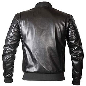 Chaqueta de Cuero de Vaca Estilo Motero para Hombre, Corte Ajustado, Personalizada 2026, para Primavera y Otoño - Product Image 5