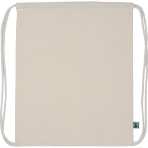 Borsa da Palestra Sostenibile e Fairtrade per Zaini Sportivi Promozionali con Coulisse - Product Image 3