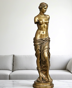 Латунная скульптура ангела-феи на заказ, литье из металла, гравировка, высокотемпературная окраска и декоративная отделка - Product Image 2