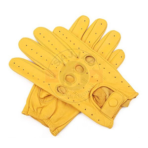 Gants de sécurité en cuir véritable pour homme, de haute qualité, sur mesure - Product Image 1