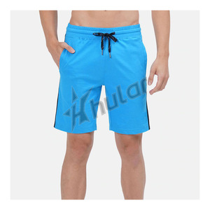 Pantalones cortos deportivos transpirables para hombre con logotipo personalizado 2025, pantalones cortos de playa ecológicos con patrón sólido, diseño americano, antiarrugas, nuevo verano - Product Image 2