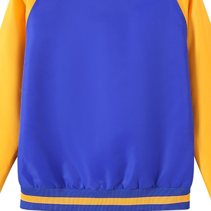 Chaqueta Bomber Varsity Personalizada SGRho con Bordado, Ropa Urbana Premium, Estilo Varsity, Bordado Personalizado con Letras Griegas, Primavera - Product Image 2