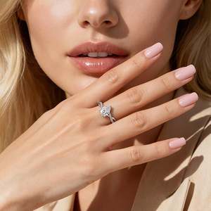 Anillo de Compromiso Jeulia Personalizado, Minimalista, con Diamante en Forma de Pera - Product Image 5