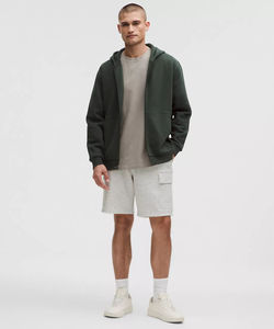 Sudadera con capucha y cremallera para hombre, ligera, de algodón, informal, deportiva, de manga larga, para correr, gimnasio, entrenamiento, uso diario, cómoda y versátil - Product Image 3