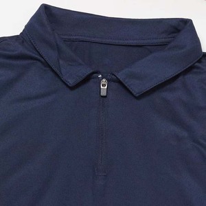 Golf d'été pour hommes de haute qualité pour Polo T-Shirt Slim Fit respirant Polyester à manches courtes fermeture éclair coton grande taille chemises pour hommes - Product Image 6