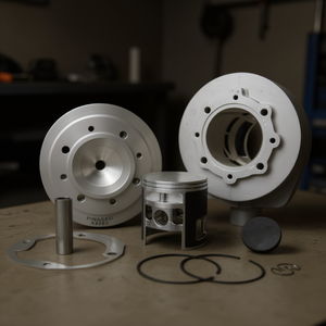 Nouveau kit cylindre pour scooter Vespone RB 177cc, haute performance, culasse en aluminium 2 temps - Product Image 3