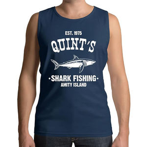 Camiseta sin mangas de algodón 100% personalizada OEM al por mayor, precio de fábrica, para pesca deportiva, de secado rápido, estampada con DTF, 2026 - Product Image 2
