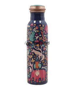 Chic copper bottle Fashion Forward Design with Holistic Wellness Benefits by Tradebyd - Product Image 2