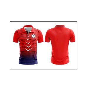 Nouveaux hommes 100% coton et polyester T-Shirts haute élasticité léger respirant sueur sport revers Style formel - Product Image 4